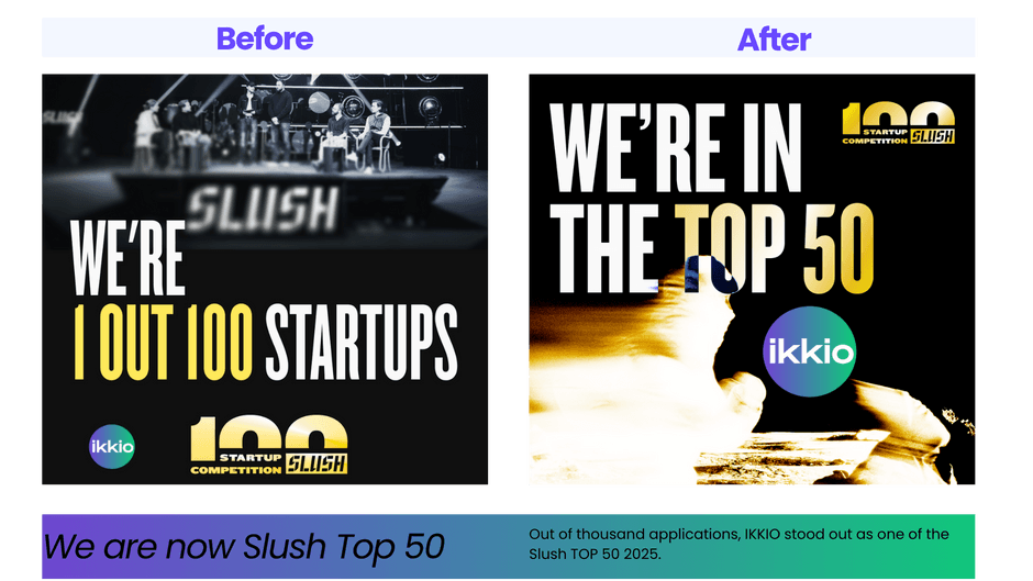 Slush Top 100 → Top 50